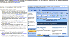 Desktop Screenshot of newsletter-software-programm.de